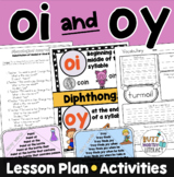 Diphthongs oi and oy worksheets and activities - Vowel Digraphs