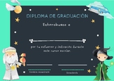 Diplomas de graduación o fin de curso, Harry Potter