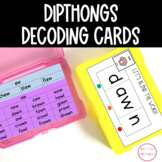 Science of Reading Dipthongs Decoding Practice | NO PREP A