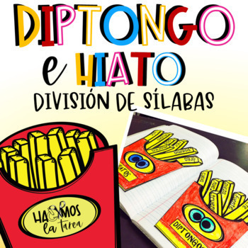 Preview of Diptongo e hiato | división de sílabas |  Spanish Worksheets