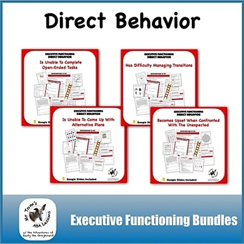 Preview of Direct Behavior Executive Functioning PBIS Bundle