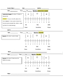 Direct Behavior Rating Scale (DBR) for Teachers