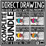 Direct Drawings Fall Winter Spring Summer Writing Prompts 