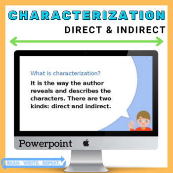 Preview of Direct & Indirect Characterization Powerpoint
