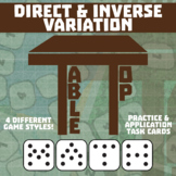 Direct & Inverse Variation Game - Small Group TableTop Pra
