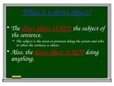 Direct Object Powerpoint Presentation