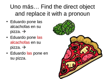 Preview of Direct Object Pronouns Powerpoint: Everything You Need to Know