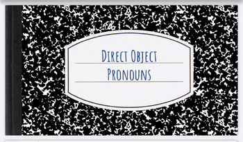 Preview of Direct Object Pronouns in Spanish, Pronombres de objeto directo