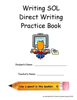 Preview of Direct Writing SOL Book