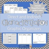 Direct and Indirect Characterization Graphic Organizers and Notes