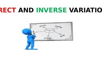 Preview of Direct and Inverse Variation Powerpoint 