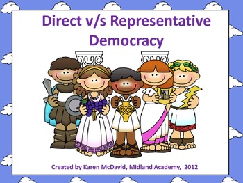 Direct versus Representative Democracy (PDF) by Mrs ...