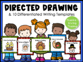 Directed Drawing and Writing Templates for Thanksgiving