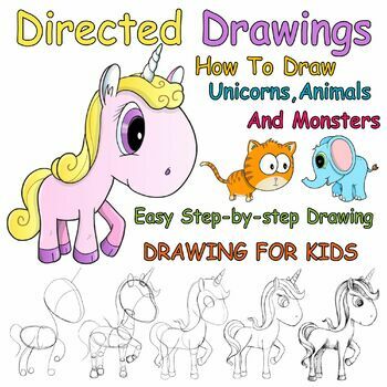 Step By Step Drawing Animals Teaching Resources | TPT