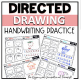 Directed Drawing Alphabet Worksheets