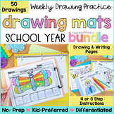 Directed Drawing Art & Writing - End of the Year Activities + FREE Calendar