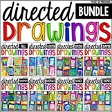 Directed Drawing BUNDLE  for Preschool, Pre-K, Kindergarten