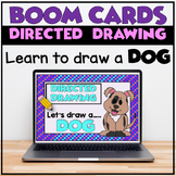 Directed Drawing Boom Cards | How to Draw a DOG
