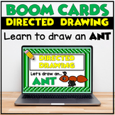 Directed Drawing Boom Cards | How to Draw an Ant | Insects
