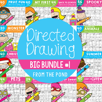 Preview of Directed Drawing Projects Bundle