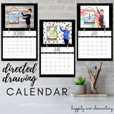 Directed Drawing Calendar | Parent Gift | Holiday or Mothe