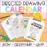 Monthly Editable Directed Drawing Calendar 2024 - Parent G