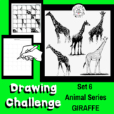 Art Lesson - Directed Drawing Challenge: Series 6 Giraffes