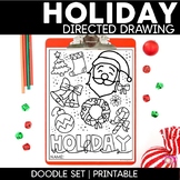 Directed Drawing | Christmas Activities | December Early F