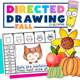 Directed Drawing: Draw & Write Fall Activity Pages K-2