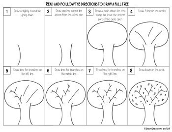 How To Draw A Fall Tree