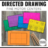 Directed Drawing Centers for Independent Work and Fine Motor