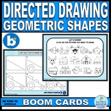 Directed Drawing - Geometric Shapes - Fine Motor Skills - 