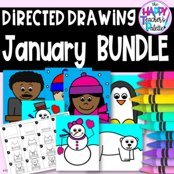 Preview of Directed Drawing January BUNDLE Art Center
