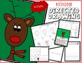 Christmas REINDEER Directed Drawing & Writing Prompts