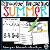 Directed Drawing SUMMER | Independent Work Packet | Writing