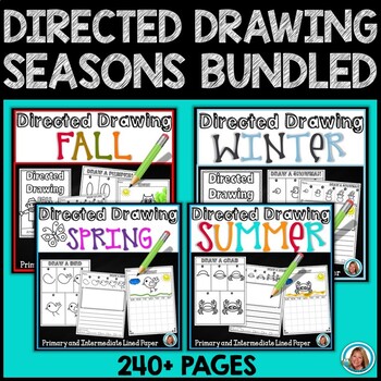 Preview of Directed Drawing Seasonal BUNDLE