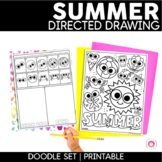 Directed Drawing | Summer | Summer Comic Strip | End of Sc