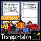 Directed Drawing Transportation Vehicles With How to Draw 
