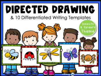 Preview of Directed Drawing With Writing Templates for Insects and Spiders