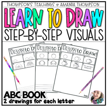 Preview of Directed Drawing Worksheets -  NO PREP PRINTABLES
