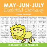 Directed Drawing and Writing Packet - May, June and July