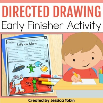 Preview of Directed Drawing and Creative Writing Enrichment - Early Finishers Activities