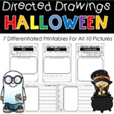 Directed Drawings Halloween October Writing Activities