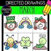 Directed Drawings: MARCH {Made by Creative Clips Clipart}