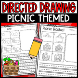 Directed Drawings Picnic Themed Draw and Write