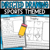 Directed Drawings Sports Themed Draw and Write Field Day Break