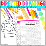 Directed Drawings Winter Writing Activities Writing Centers