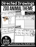 Directed Drawings Zoo Animal Theme