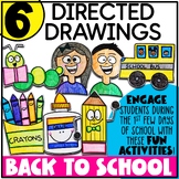 Directed Drawings and Writing for Back to School | Crayon,