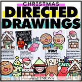 Directed Drawings for Christmas | Draw Santa, Gingerbread,